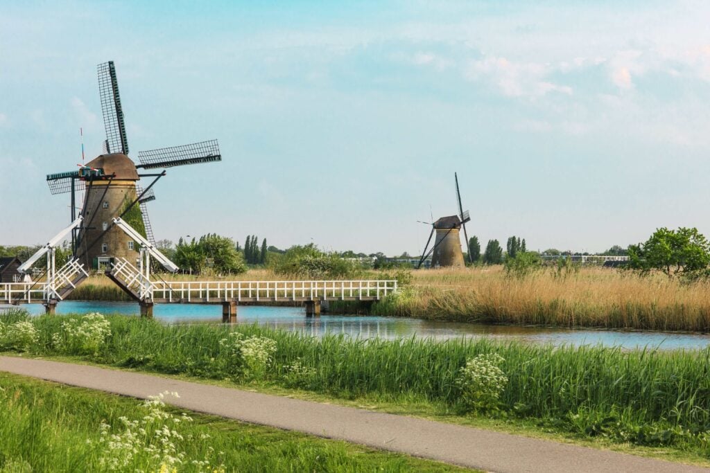 Dutch windmills