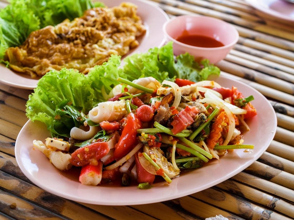 Spicy Thai food